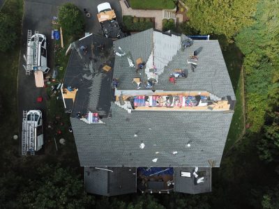 Professional Roofing Replacement Project